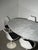 Eero Saarinen Oval Tulip Dining Table and Swivel Chairs by Rudi Bonzanini, Italy, 1960s, Set of 7 For Sale - Image 4 of 13