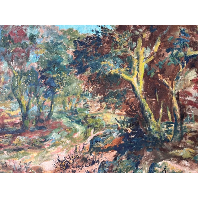 John Fabian Carlson (American/Swedish, 1875–1947) Impressionist Oil Landscape Painting For Sale - Image 10 of 11