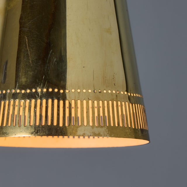 1950s Mauri Almari 'K2-48' Brass Pendant for Idman For Sale - Image 12 of 12