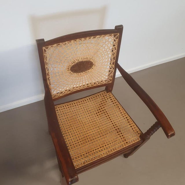 Monastery Medaillon Webbing Armchairs, 1930s, Set of 2 For Sale - Image 5 of 18