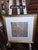 Rustic European 18th Century Metalic Thread Brocade Fragment Framed For Sale - Image 3 of 8