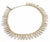 Contemporary Gurhan Sunflower Sterling & 24k Gold Hammered Necklace For Sale - Image 3 of 6