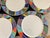 Rosenthal Scenario Metropol Serving Plates by Barbara Brenner for Rosenthal, 1990s, Set of 8 For Sale - Image 4 of 9