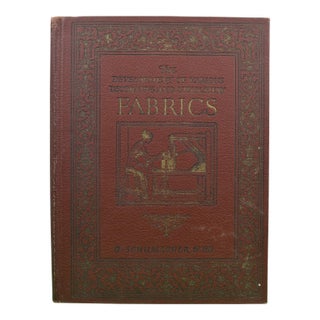 "The Development of Various Decorative and Upholstery Fabrics" 1924 For Sale