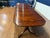 Classic Mahogany Scallop Cornered Dining Table by Leighton Hall - Showroom Sample For Sale - Image 13 of 16