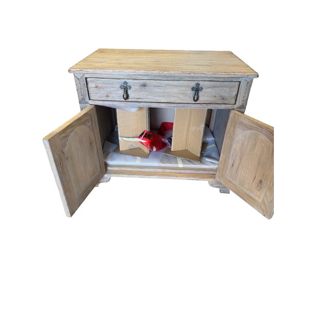 Jonathan Charles Jonathan Charles Sagehill Oak Bedside Chest- Set of 2 For Sale - Image 4 of 9