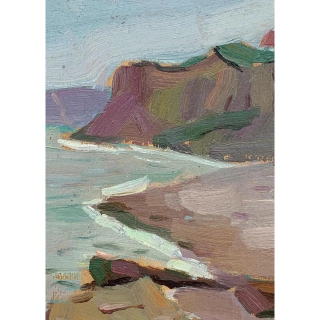Original Seascape Oil Painting, Ukrainian Artist, 1959 31-24 For Sale - Image 4 of 6