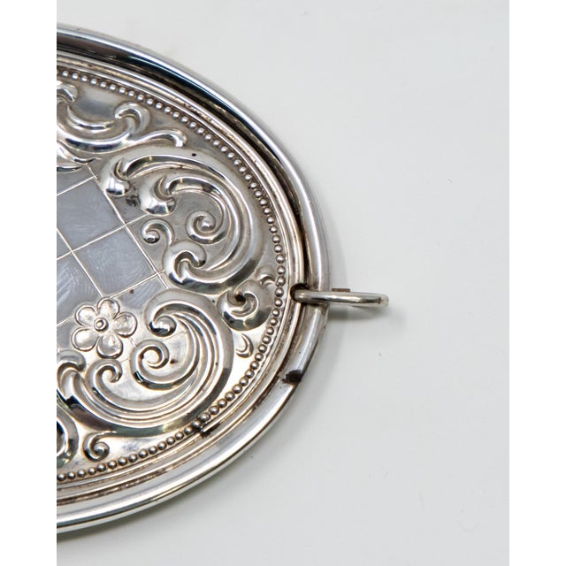 Towle Silversmiths 1975 Towle Sterling Ornament Five Golden Rings For Sale - Image 4 of 7