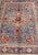 Antique Sivas Fine Rug With Blue Background Wine Border and Intricate Design For Sale In Atlanta - Image 6 of 11