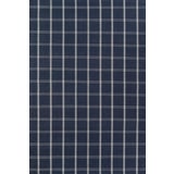 Erin Gates Marlborough Dover Navy Hand Woven Wool Area Rug 8' X 10' For Sale