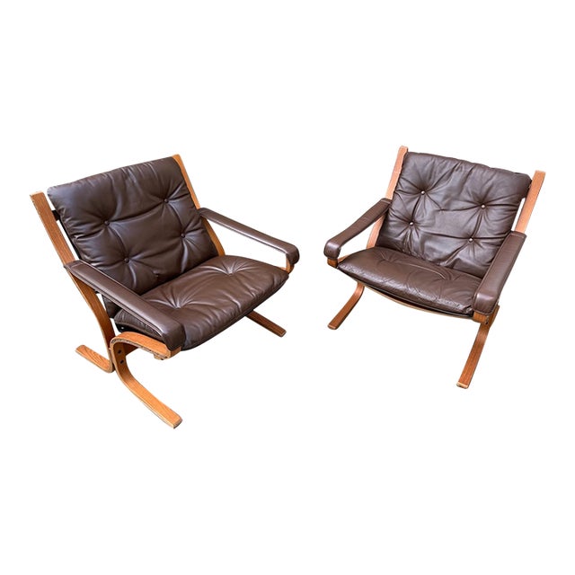 1980s Siesta Chairs by Westnofa - Set of 2 For Sale