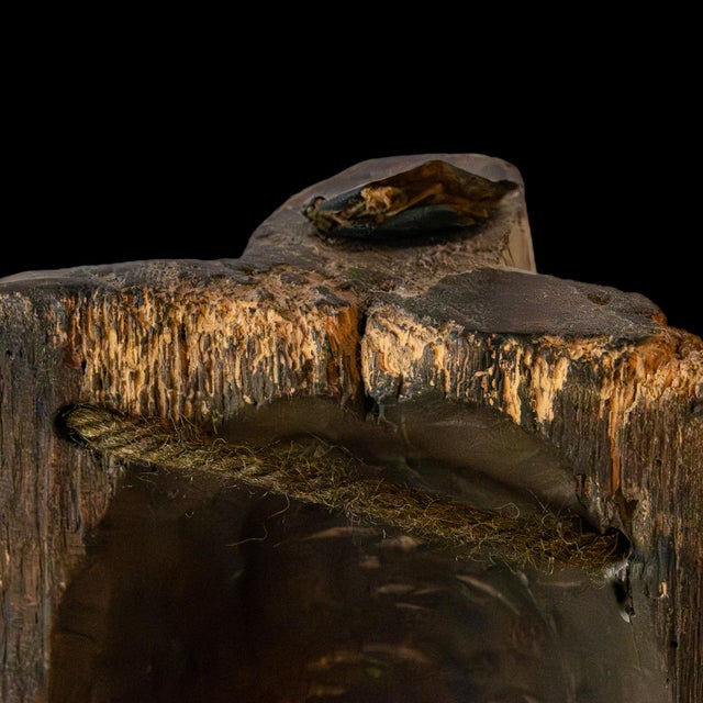 Late 20th Century Hand-Carved Igbo-Style Agbogho Mmuo Mask For Sale - Image 12 of 12