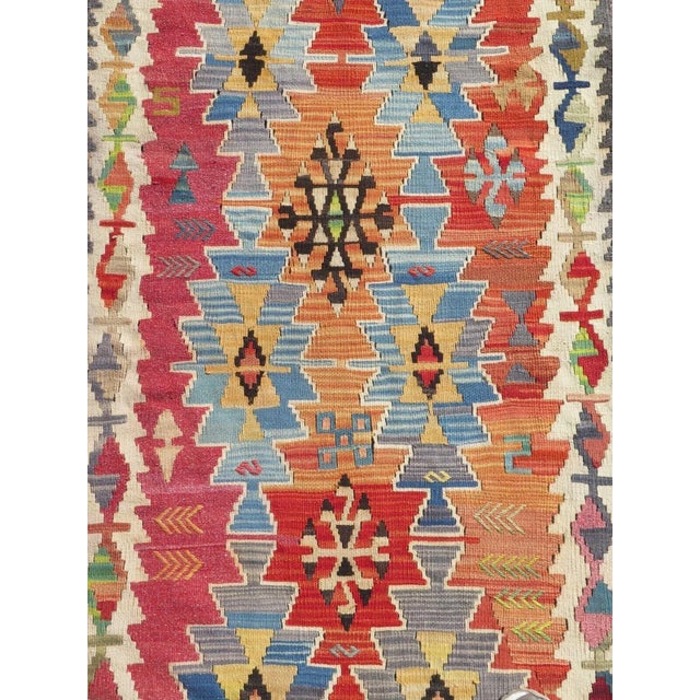 Vintage Turkish Runner Rug - 36" X 125" For Sale - Image 4 of 12