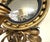 19th Century Federal Convex Bullseye Mirror With Eagle Pediment and Three Candle Holders For Sale In West Palm - Image 6 of 18
