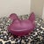 Boho Chic Small Glass Hen on a Nest in Purple For Sale - Image 3 of 7