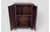 Thai Cabinet in Acacia Wood with Painted Floral Designs and Rattan Inserts For Sale - Image 4 of 11