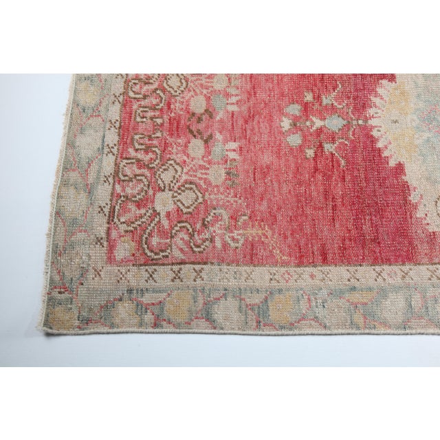 1940s 1940s Vintage Hallway Runner Rug -12' 2 X 2' 11 For Sale - Image 5 of 16