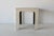 Modern Off- White End Table For Sale - Image 13 of 15
