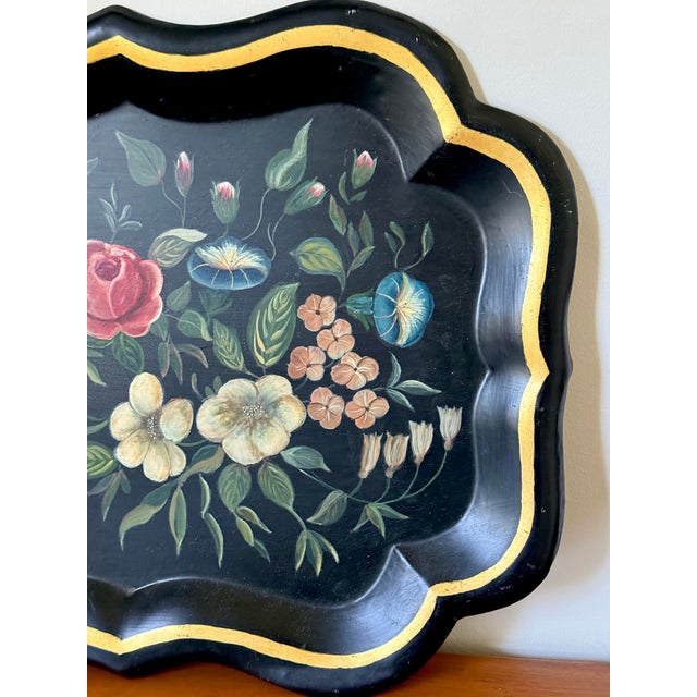 1980s Tole Tray For Sale - Image 4 of 8