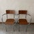 Vintage Chrome and Wood Armchairs, Set of 2 For Sale - Image 6 of 6
