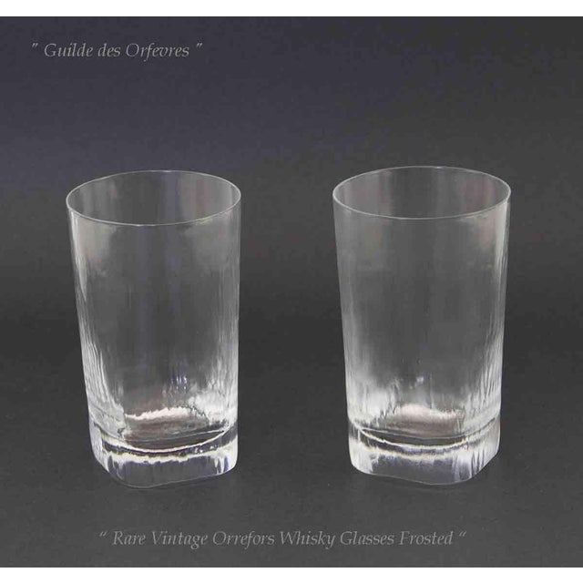 1960s Set of 5 Givré - Frost Exquisite Tumblers or Scotch- Whisky Glasses, For Sale - Image 12 of 17