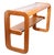Mid 20th Century Mid 20th Century Mod Lou Hodges Oak and Glass Console Table For Sale - Image 5 of 18