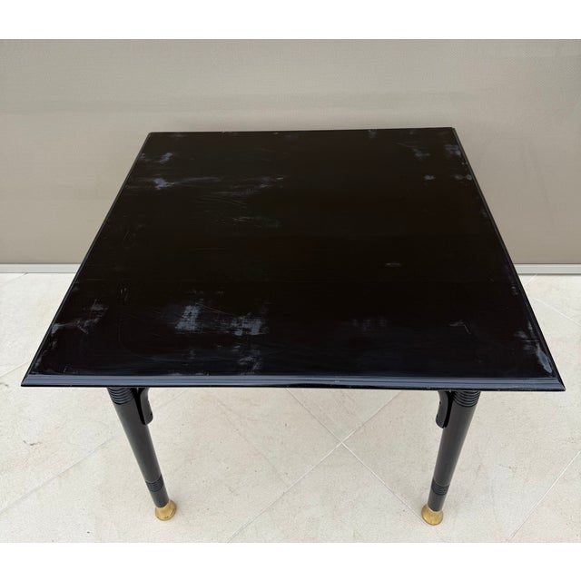 Antique Vienna Secession Bentwood Side Table attributed to J. & J. Kohn and Thonet Circle, Austria, 1890s For Sale - Image 3 of 18