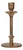 Swedish Bauhaus Era Candleholder in Bronze by Oskar Olsson, 1935 For Sale