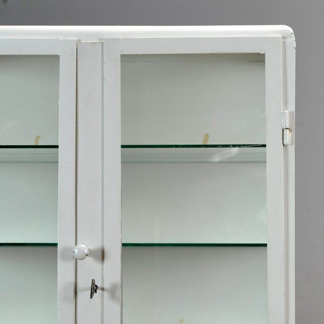 Iron Medicine Cabinet, 1950s For Sale - Image 10 of 12