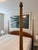 English Custom Tiger Maple Mid-Century Modern Bed Frame For Sale - Image 3 of 8
