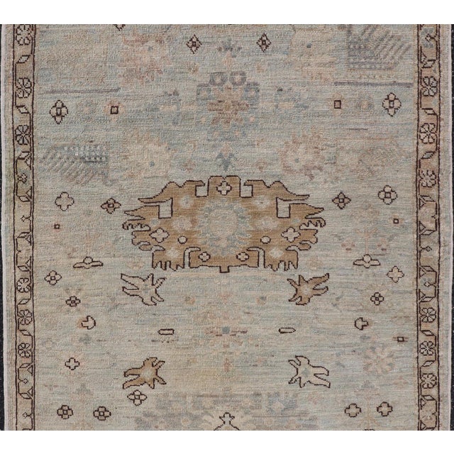 Elegance Modern Tabriz Style Rug by Keivan Woven Arts 3'2 X 4'11 For Sale - Image 4 of 14