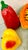 Vintage Mexican Folk Art Paper Mâché Fruits and Vegetables for Kitchen Styling- Set of 10 For Sale - Image 11 of 12