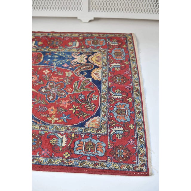 1940s Classical Mother-Daughter Rug, 4.9 x 6 For Sale - Image 11 of 12