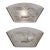 French Art Deco Wall Sconces by Pierre d'Avesn Lorrain Daum 1930 France #1 - A Pair For Sale
