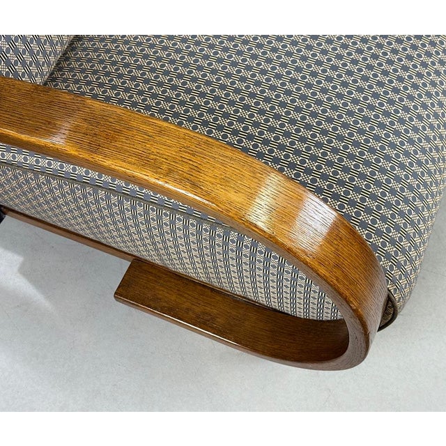 Vintage Art Deco Reclining Lounge Chairs, 1930s, Set of 2 For Sale - Image 10 of 15