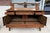 Early 20th Century Early 20th Century J.B. Van Sciver Co. Refinished Antique Oak Sideboard With Mirrored Gallery & Turned Legs For Sale - Image 5 of 13
