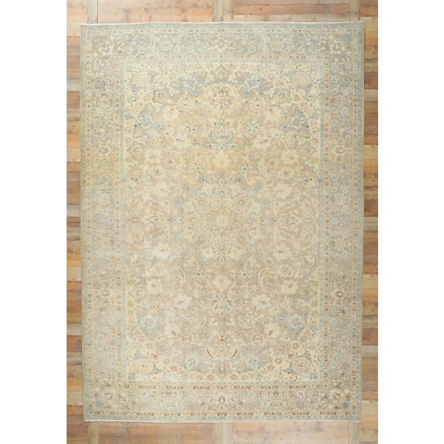 Vintage Persian Kashan Rug - 09'00 X 12'09 For Sale - Image 11 of 11