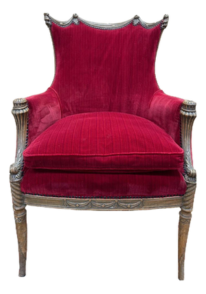 Art Nouveau Bergère Armchair