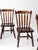 Vintage Colonial Spindle Back Wood Dining Chairs Set of 6 For Sale - Image 4 of 16