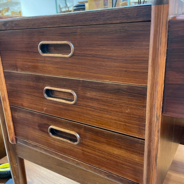 1960s Arne Wahl Iversen Rosewood Danish Modern Planter For Sale - Image 5 of 9