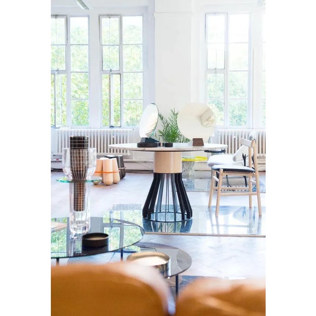 Indian Green Marble Mewoma Dinner Table by Jonah Takagi For Sale - Image 6 of 7