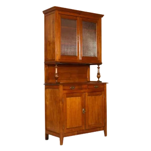 Antique Piedmontese Cupboard in Solid Wood