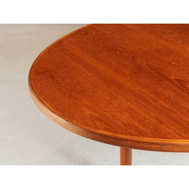 Mid-Century Oval Extending Teak Dining Table by McIntosh, 1960s For Sale - Image 8 of 15