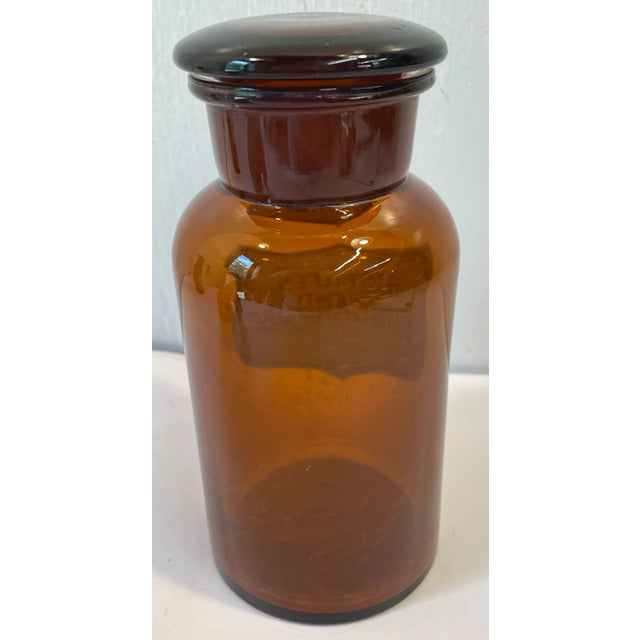Rustic European Vintage German Apothecary Jar For Sale - Image 3 of 8