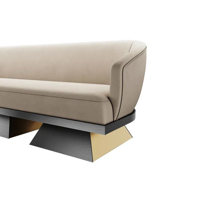 Moa Sofa by HOMMÉS Studio For Sale - Image 4 of 7
