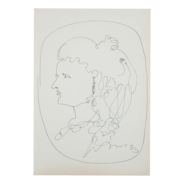 Lucio Fontana, The Servant Justified, Lithograph For Sale