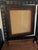 Vintage Victorian Fireplace Ebony Screen Featuring a Hand Painted Floral Arrangement on Canvas For Sale - Image 4 of 7