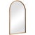 Gold Leaf Arched Vanity Mirror For Sale In Chicago - Image 6 of 6