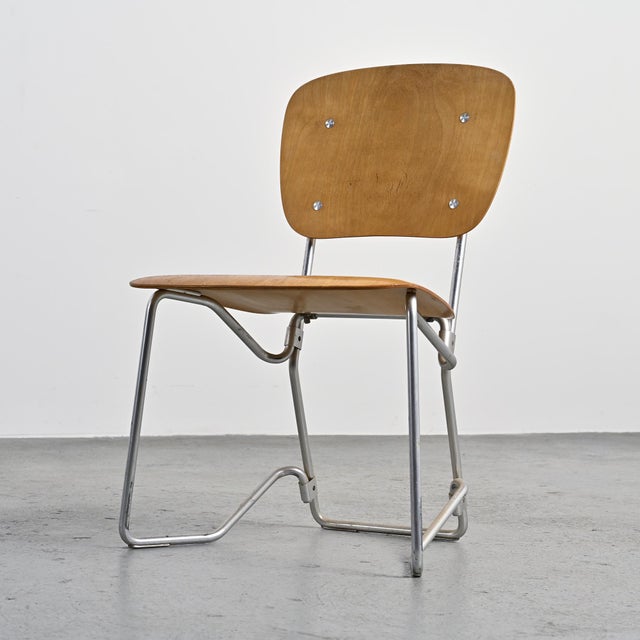 Chair by Armin Wirth for Aluflex, 1960s For Sale - Image 9 of 11