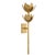Julie Neill for Visual Comfort Signature Alberto Large Two Tier Sconce in Antique-Burnished Brass For Sale